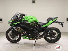 Классический мотоцикл KAWASAKI ER-6f (Ninja 650R) Зеленый