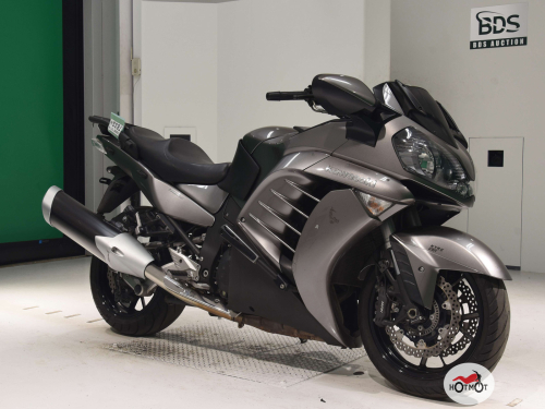 Мотоцикл KAWASAKI GTR 1400 (Concours 14) 2014, СЕРЫЙ фото 3