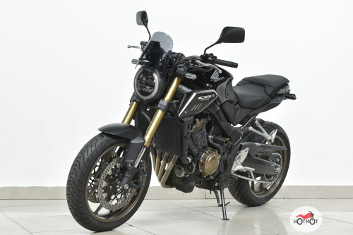 Мотоцикл HONDA CB 650R 2019, Черный фото 2