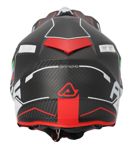 Шлем Acerbis STEEL CARBON 22-06 Black/Red фото 4