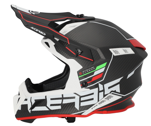 Шлем Acerbis STEEL CARBON 22-06 Black/Red фото 5