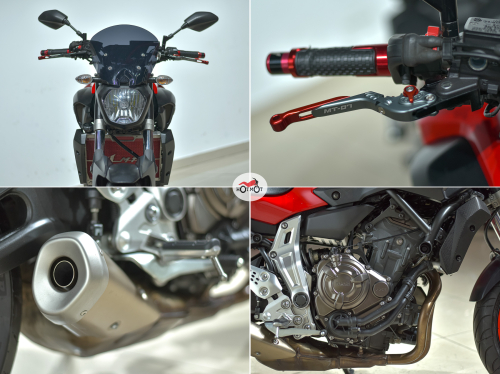 Мотоцикл YAMAHA MT-07 (FZ-07) 2015, Красный фото 10
