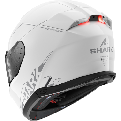 Шлем Shark SKWAL i3 BLANK SP White/Silver/Anthracite фото 2