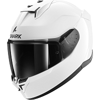 Шлем интеграл Shark D-SKWAL 3 BLANK White