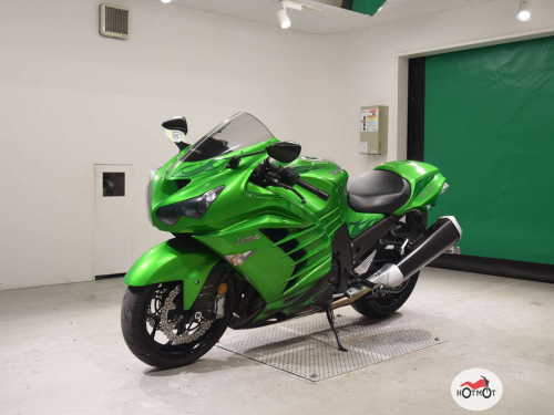 Мотоцикл KAWASAKI ZZR 1400 2012, Зеленый фото 4