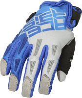 Текстильные мотоперчатки Acerbis CE MX X-K KID Blue/Grey