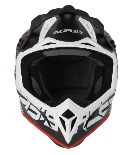 Шлем Acerbis STEEL CARBON 22-06 Black/Red фото 2
