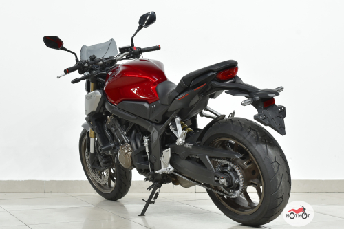 Мотоцикл HONDA CB 650R 2019, Красный фото 8
