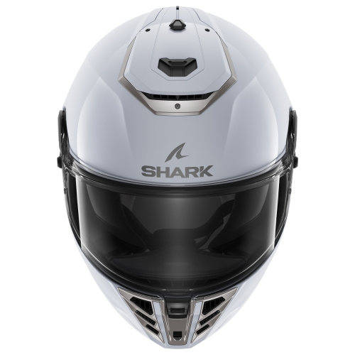 Шлем Shark SPARTAN RS BLANK White/Silver Glossy фото 3