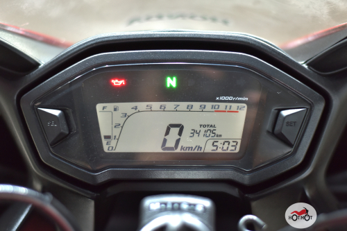 Мотоцикл HONDA CBR 400R 2016, Красный фото 9