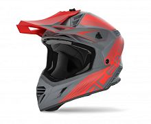  Шлем кроссовый Acerbis X-TRACK Grey/Red