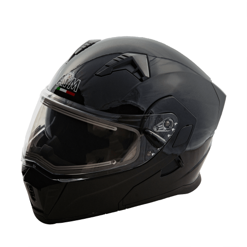 Шлем Снегоходный(б/м) AiM JK906 Black Glossy