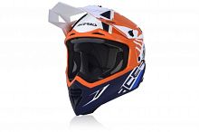  Шлем кроссовый Acerbis X-TRACK Orange/Blue