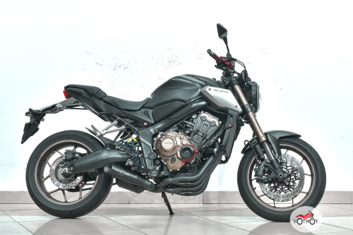 Мотоцикл HONDA CB 650R 2020, Черный фото 3