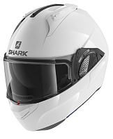 Шлем модуляр Shark EVO GT BLANK White Glossy