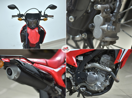 Мотоцикл HONDA CRF 250M 2018, Красный фото 10