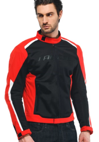 Куртка текстильная Dainese HYDRAFLUX 2 AIR D-DRY® JACKET Black/Lava-Red фото 3