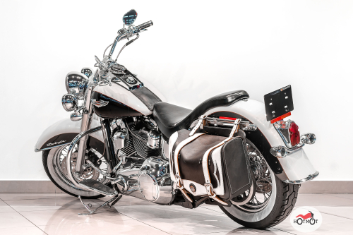 Мотоцикл Harley Davidson Softail Deluxe 2007, Белый фото 8