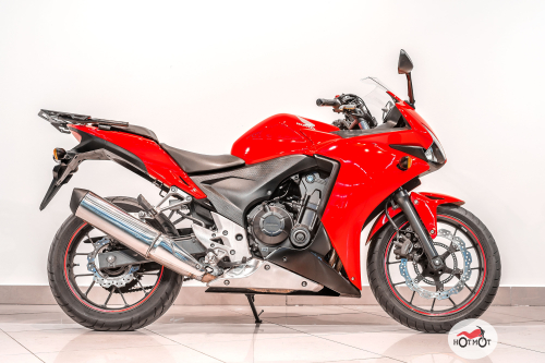 Мотоцикл HONDA CBR400R 2014, Красный фото 3
