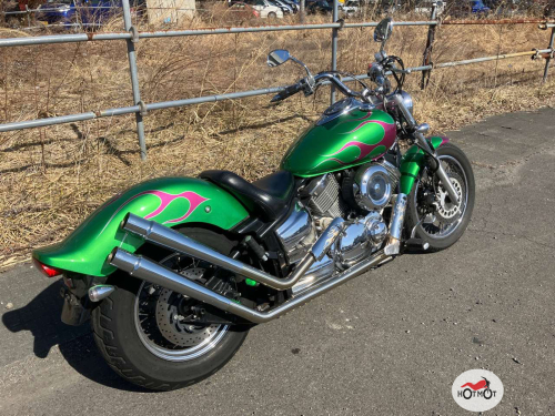 Мотоцикл YAMAHA XVS 1100 1999, Зеленый фото 4