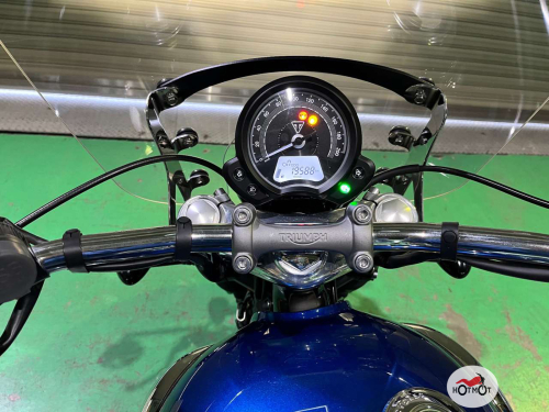 Мотоцикл TRIUMPH Bonneville Speedmaster 2020, Синий фото 4