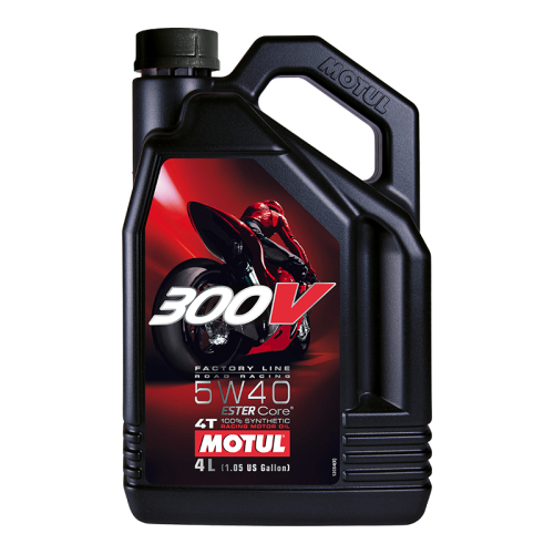 Моторное масло MOTUL 300V 4T FL Road Racing SAE 5W-40 (4L)