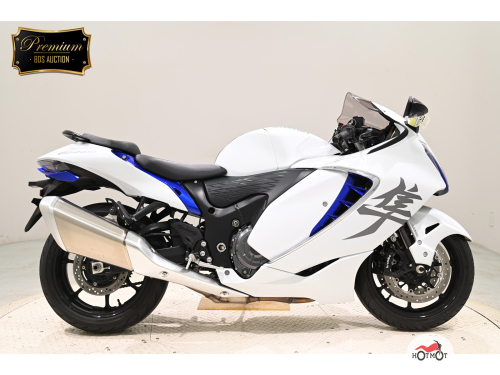 Мотоцикл SUZUKI GSX 1300 R Hayabusa 2023, белый фото 2