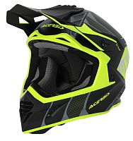  Шлем кроссовый Acerbis X-TRACK 22-06 Black/Fluo-Yellow