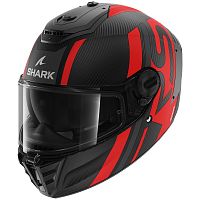 Шлем интеграл Shark SPARTAN RS CARBON SHAWN MAT Black/Anthracite/Red