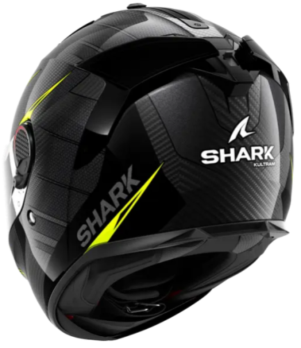 Шлем Shark SPARTAN GT PRO KULTRAM CARBON Black/Yellow фото 2