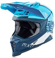  Шлем кроссовый Acerbis X-RACER VTR White/Blue