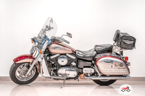 Мотоцикл KAWASAKI VULCAN1500 CLASSIC TOURER 2001, ВИШНЕВЫЙ/СЕРЫЙ фото 4
