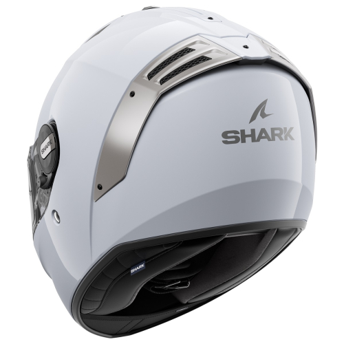 Шлем Shark SPARTAN RS BLANK White/Silver Glossy фото 2