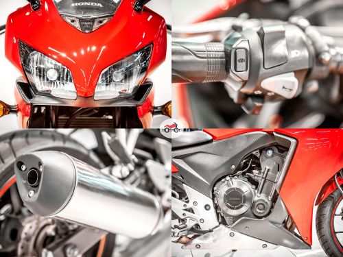 Мотоцикл HONDA CBR400R 2014, Красный фото 10