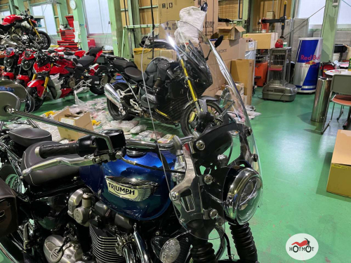 Мотоцикл TRIUMPH Bonneville Speedmaster 2020, Синий фото 10