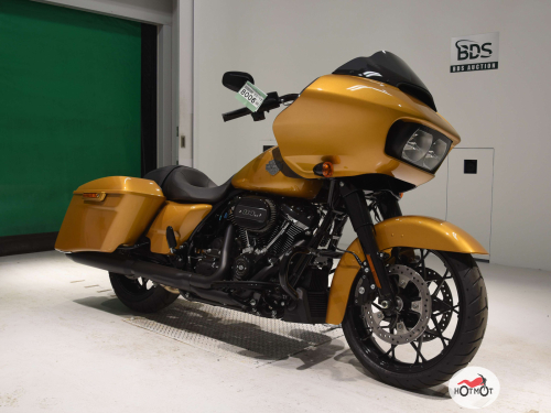 Мотоцикл HARLEY-DAVIDSON Road Glide Special 2023, желтый фото 3