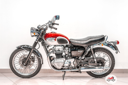 Мотоцикл KAWASAKI W 650 2002, Красный фото 4