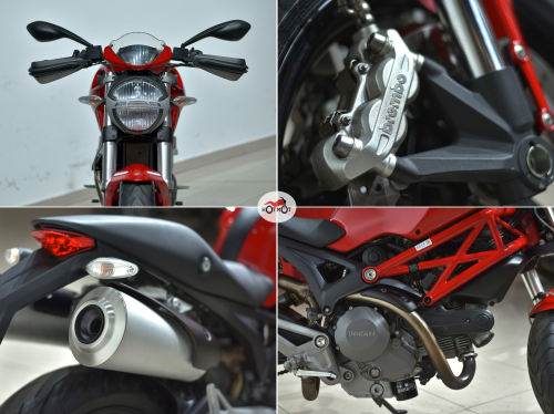 Мотоцикл DUCATI Monster 696 2012, Красный фото 10
