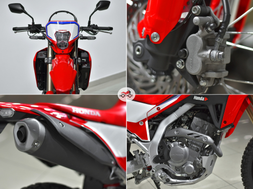 Мотоцикл HONDA CRF 250L 2022, Красный фото 10