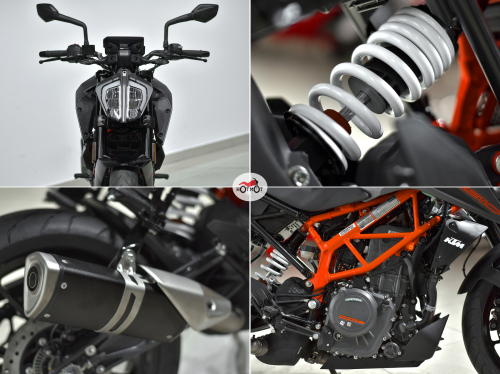 Мотоцикл KTM 390 Duke 2023, Черный фото 10