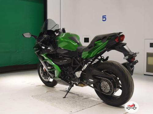 Мотоцикл KAWASAKI Ninja H2 SX 2022, Зеленый фото 6