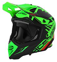  Шлем кроссовый Acerbis X-TRACK 22-06 Fluo-Green/Black