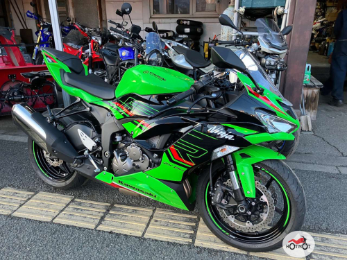 Мотоцикл KAWASAKI ZX-6 Ninja 2023, Зеленый фото 2