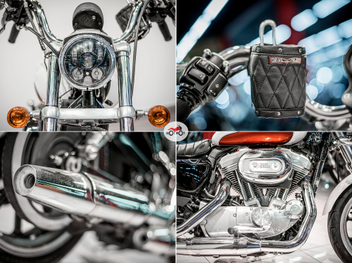 Мотоцикл Harley Davidson Sportster 883 2011, Белый фото 10