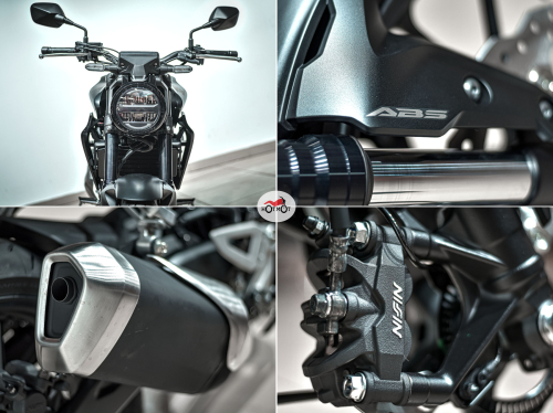 Мотоцикл HONDA CB 300R 2022, Черный фото 10