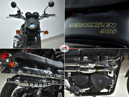 Мотоцикл TRIUMPH Scrambler 2012, Черный фото 10