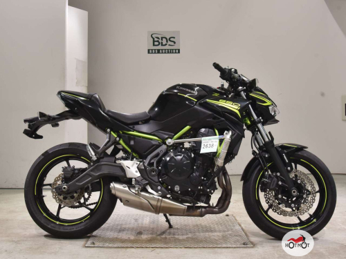 Мотоцикл KAWASAKI Z 650 2020, Черный фото 2