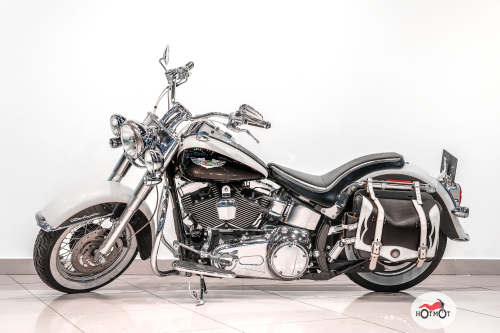 Мотоцикл Harley Davidson Softail Deluxe 2007, Белый фото 4