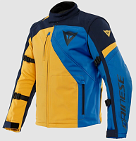 Куртка текстильная Dainese RANCH TEX JACKET Mineral-Yellow/Black-Iris/Light-Blue