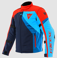 Куртка текстильная Dainese RANCH TEX JACKET Black-Iris/Lava-Red/Light-Blue